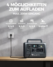 Load image into Gallery viewer, BLUETTI EB70  716Wh / 1000W  Erweiterbare Power Station
