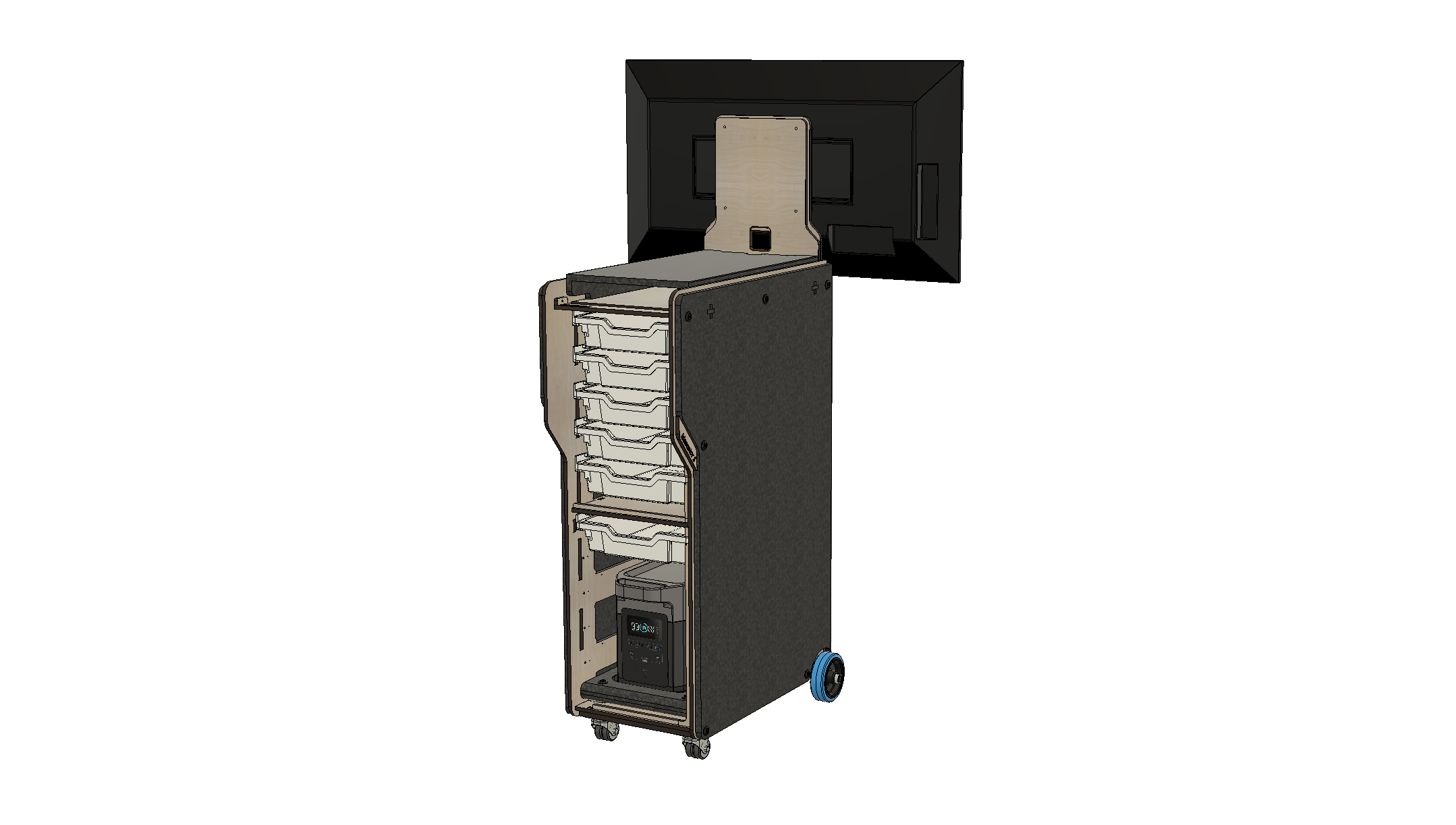 Ideenstor 1+ mit Monitorhalterung (32-55