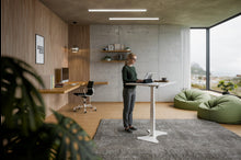Load image into Gallery viewer, myhomii – Der minimalistische Stehttisch für Fokus &amp; New Work
